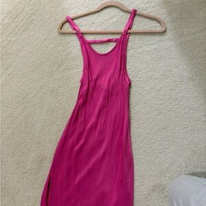 Forever 21 Fuchsia Strappy Top